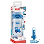 Ficha técnica e caractérísticas do produto Mamadeira Nuk First Choice 300ml Controle Temperatura Azul
