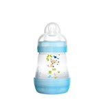 Ficha técnica e caractérísticas do produto Mamadeira Ultivent First Bottle 160ml Azul - Mam