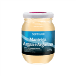 Ficha técnica e caractérísticas do produto Manteiga Argan e Arginina - Soft Hair 220G