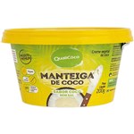 Ficha técnica e caractérísticas do produto Manteiga de Coco Sabor Coco Sem Sal 200g - Qualicoco