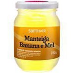 Ficha técnica e caractérísticas do produto Manteiga Soft Hair Banana e Mel Creme Tratamento Intensivo - Softhair