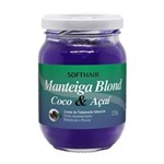 Ficha técnica e caractérísticas do produto Manteiga Soft Hair Blond Coco e Açaí 220g