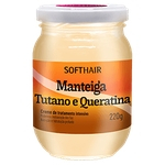Ficha técnica e caractérísticas do produto Creme Manteiga de Tutano & Queratina Soft Hair 220g