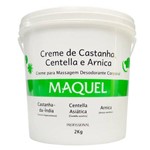Ficha técnica e caractérísticas do produto Maquel Creme para Massagem Desodorante Corporal com Castanha, Centella e Arnica - 2kg