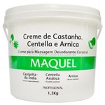 Ficha técnica e caractérísticas do produto Maquel Creme para Massagem Desodorante Corporal com Castanha, Centella e Arnica