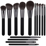 Ficha técnica e caractérísticas do produto Maquiagem 14PCS Professional Brushes Set Sombra Sobrancelha Kit Make Up Tools