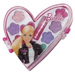Ficha técnica e caractérísticas do produto Maquiagem Candide Barbie Estojo Coração / Estrela