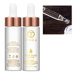 Ficha técnica e caractérísticas do produto Maquiagem Cuidados com a pele 24K Rose Gold Foil Facial Whitening Hidratante Óleo Essencial para todos os tipos de pele