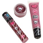 Ficha técnica e caractérísticas do produto Maquiagem Make Up Set Monster High Blush Pó + Glitter + Blush Wax - Candide