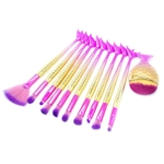 Ficha técnica e caractérísticas do produto Maquiagem Profissional Brushes Set criativa Peixe Brushes Handle cauda para as Mulheres