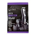 Ficha técnica e caractérísticas do produto Máquina de Corte e Acabamento Gama Italy Multi Styler GCX Master Prata Bivolt