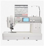 Ficha técnica e caractérísticas do produto Máquina de Costura Janome Mc 6700 P com 200 Pontos
