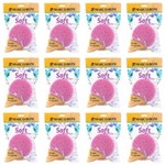 Esponja Para Banho Soft Colors Kit Com 3 Marco Boni 8384