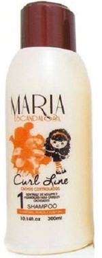 Maria Escandalosa Curl Line Passo1 Shampoo 300ml (Kit C/06)