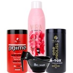 Ficha técnica e caractérísticas do produto Maria Escandalosa Shampoo+ Btox One Proliss 1kg+ Btox Prime 1kg+ Cumbuca