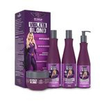 Ficha técnica e caractérísticas do produto Mary Life Violeta Blond Shampoo + Condicionador + Máscara + Lave In