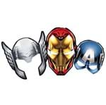 Ficha técnica e caractérísticas do produto Máscara 6 Unidades - Avengers Animated - Regina Festas