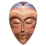 Ficha técnica e caractérísticas do produto Máscara Africana em Resina Pequeno Kasa Ideia