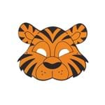 Ficha técnica e caractérísticas do produto Máscara Animais - Tigre II - Meia-face - E.v.a. - Unidade