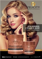 Ficha técnica e caractérísticas do produto Máscara Banho de Diamante Felicity 1K