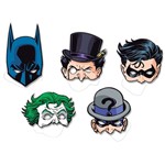 Ficha técnica e caractérísticas do produto Mascara Batman 8 Unidades - Festcolor