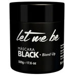 Ficha técnica e caractérísticas do produto Mascara Black Preta Let Me Be Pro Salon 500g