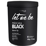 Ficha técnica e caractérísticas do produto Mascara Black Preta Let me Be Pro Salon 500g