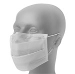 Ficha técnica e caractérísticas do produto Kit 10 Mascara TNT Tripla Camada Lavável Clipe Nasal - G3 Máscaras