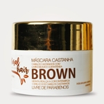 Ficha técnica e caractérísticas do produto Máscara Brown Natural Hair - 300g - ref. 11286