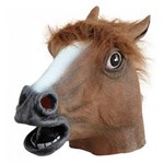 Ficha técnica e caractérísticas do produto Máscara Cabeça de Cavalo - MARROM