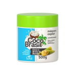 Máscara Capilar Gota Dourada Coco Brasil 500g Coco Broto De Bambu