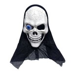 Ficha técnica e caractérísticas do produto Máscara Caveira com Capuz Halloween