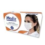 Ficha técnica e caractérísticas do produto Máscara Cirúrgica Tripla Descartável Medix com Elástico 50 Unidades