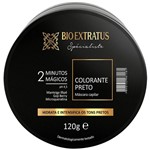 Ficha técnica e caractérísticas do produto Máscara Colorante Bio Extratus 2 Minutos Mágicos - Preto 120g