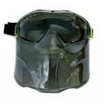 Máscara com Oculos de Proteção P/ Airsoft Super Safety 9+pf - Fumê