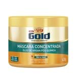 Ficha técnica e caractérísticas do produto Máscara Concentrada Niely Gold Óleo de Argan Pós Química 430G