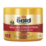 Ficha técnica e caractérísticas do produto Máscara Concentrada Niely Gold Queratina 430G