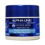 Ficha técnica e caractérísticas do produto Máscara Condicionadora Hidratante Cachos Show Iogurte de Coco 350g - Alpha Line