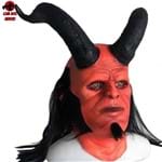 Ficha técnica e caractérísticas do produto Máscara Cosplay Hellboy Filme Realista Latex Capuz