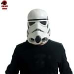 Ficha técnica e caractérísticas do produto Máscara Cosplay Stormtrooper Modelo 2 Star Wars Realista Latex Capuz