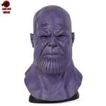 Máscara Cosplay Thanos Vingadores Filme Modelo 2 Realista Latex Capuz