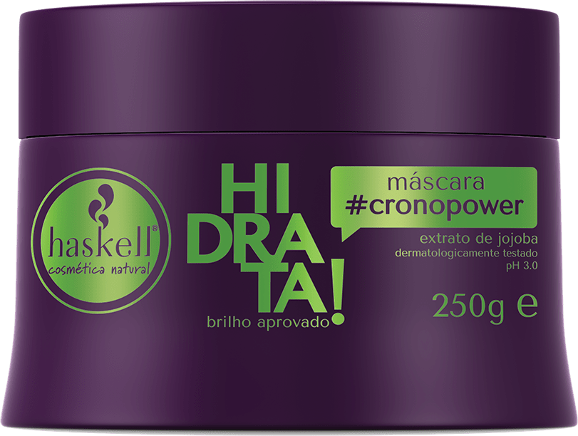 Ficha técnica e caractérísticas do produto Mascara #Cronopower Hidrata! Haskell 250g