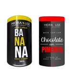 Ficha técnica e caractérísticas do produto Máscara de Banana e Mascara de Hidrat. Chocolate C/ Pimenta - Hidra Lise