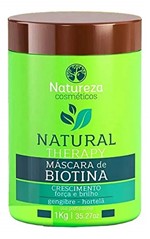 Ficha técnica e caractérísticas do produto Máscara de Biotina Natural Therapy Natureza Cosméticos 1kg