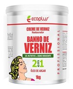Ficha técnica e caractérísticas do produto Banho de Verniz Brilho Hidratação 1kg Ecoplus