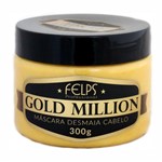 Máscara de Brilho Gold Million Felps Professional 300g