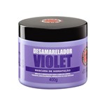 Ficha técnica e caractérísticas do produto Máscara de Cabelo Hidratação Desamarelador Violet Salon Opus 400g