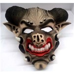 Ficha técnica e caractérísticas do produto Máscara de Capricórnio Látex Halloween Carnaval Fantasia