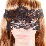 Ficha técnica e caractérísticas do produto Máscara de Cosplay Sexy Eye véu de renda dos olhos das mulheres para Máscara Halloween Party Masquerade
