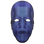 Ficha técnica e caractérísticas do produto Mascara de DJ LED Obama para Festa MB-018